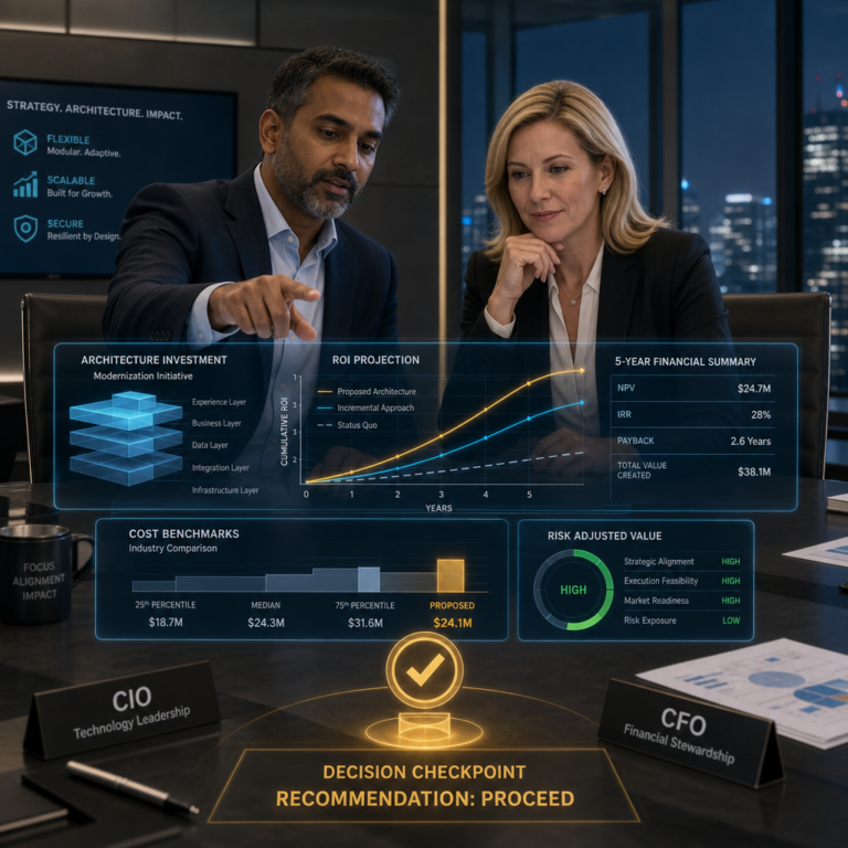 Executive decision-making for enterprise architecture investments